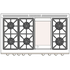 Capital MCR484G2 48 Inch Gas Range