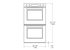 Bertazzoni MAST30FDEXV 30 Inch Double Wall Oven