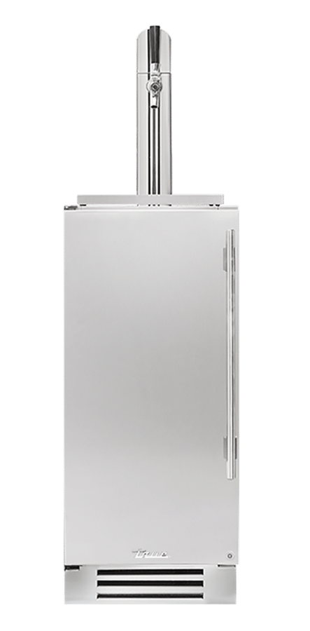 True Residential TUR15BDLSSC 15 Inch Beer Dispenser Compact Refrigerator