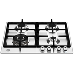 Bertazzoni PROF244CTXV 24 Inch Pro Series Front Controls 4 Aluminum Burners Gas Cooktop