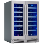 Zephyr PRW24C32CG 24 Inch Undercounter Wine Refrigerator