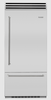 BlueStar BBB36R2CF 36 Inch Built In Bottom Freezer Refrigerator