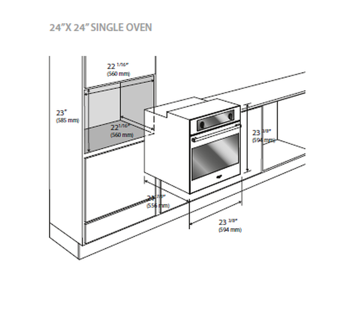 Fulgor Milano F1SP24S2 Wall Oven replacement Parts