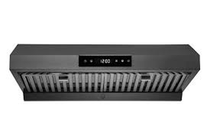 Hauslane UCPS18BSS36 36 Inch Installed Under Cabinet 860 CFM