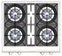 Capital CGRT304L 30 Inch Gas Rangetop
