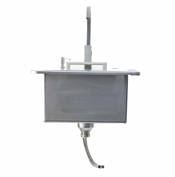 Coyote C1SINKF21 Sink with Faucet C1SINKF21 21 inch SINK W/ FAUCET, DRAIN & SOAP DISP.