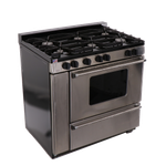 Premier P36B3182PS 36 Inch Gas Range Battery Ignition 17000 BTU Oven Burner