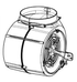 Faber 133.0574.374 Blower Motor 600 CFM Blower for Faber CAMINO Hoods