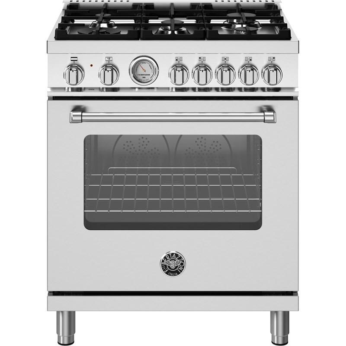 Bertazzoni MAS305DFMXV 30 Inch Master Series Dual Fuel Range