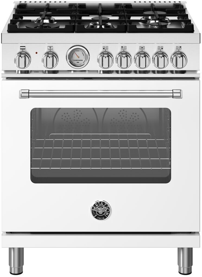 Bertazzoni MAS305DFMBIV 30 Inch Master Series Dual Fuel Range