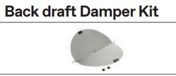 Elica KIT02723 Transition Kit 7 Inch Back Draft Damper