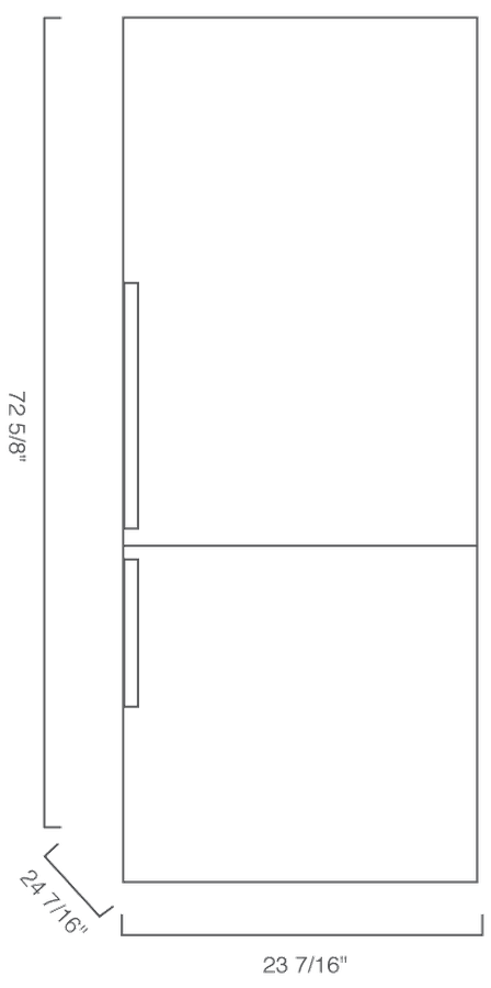 Blomberg BRFB1322SS 24 Inch Ice Maker - Refrigerator - Parts