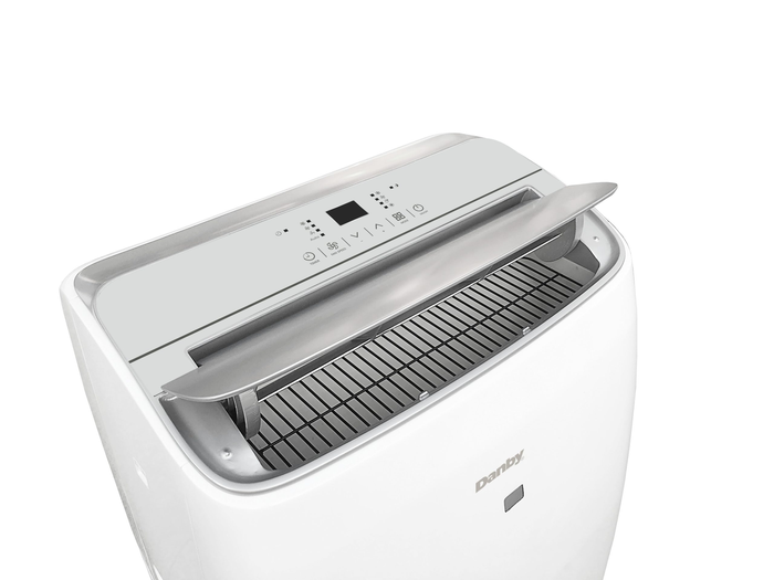Danby DPA100HE5WDB6 Portable Air Conditioner 4-in-1 design: Air conditioner, fan, dehumidifier and Heat Pump