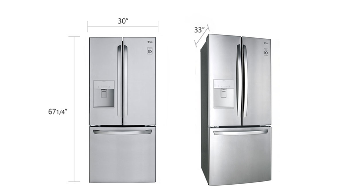 LG LRFWS2200S 30 Inch Standard Depth  Refrigeration Parts