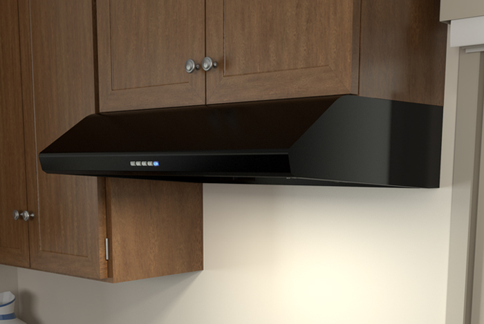 Zephyr AK2500CW 30 Inch Installed Under Cabinet 695 CFM