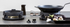 Pitt Cooking BAULA 21 Inch Gas Cooktop Top Controls 27297.1 BTUs Two Al Burners Dual-Ring Power Burner