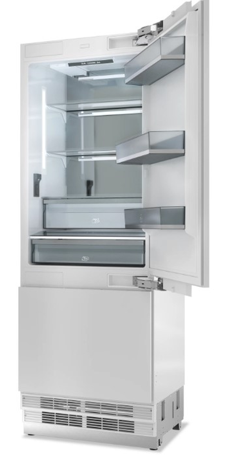 Thor Kitchen XRF3016BBP 30 Inch Built In Bottom Freezer Refrigerator