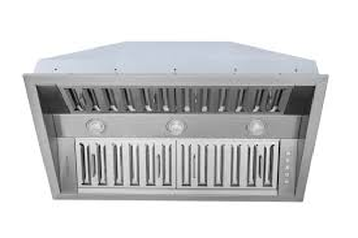 Hauslane INR300SS44 46 Inch Installed in Cabinet 860 CFM