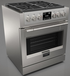 Fulgor Milano F6PDF304S1 30 Inch Sophia Pro Dual Fuel Range