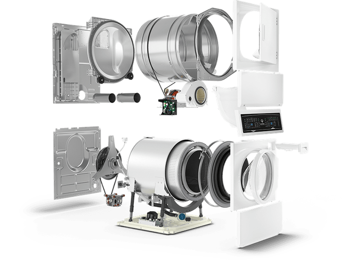 Huebsch SF7104WE Washer Dryer Combo Replacement Parts