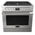 Fulgor Milano F4PDF366S1 36 Inch Accento Dual Fuel Range