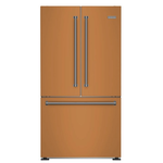 BlueStar FBFD361PCFPLT 36 Inch Free Standing French Door Refrigerator