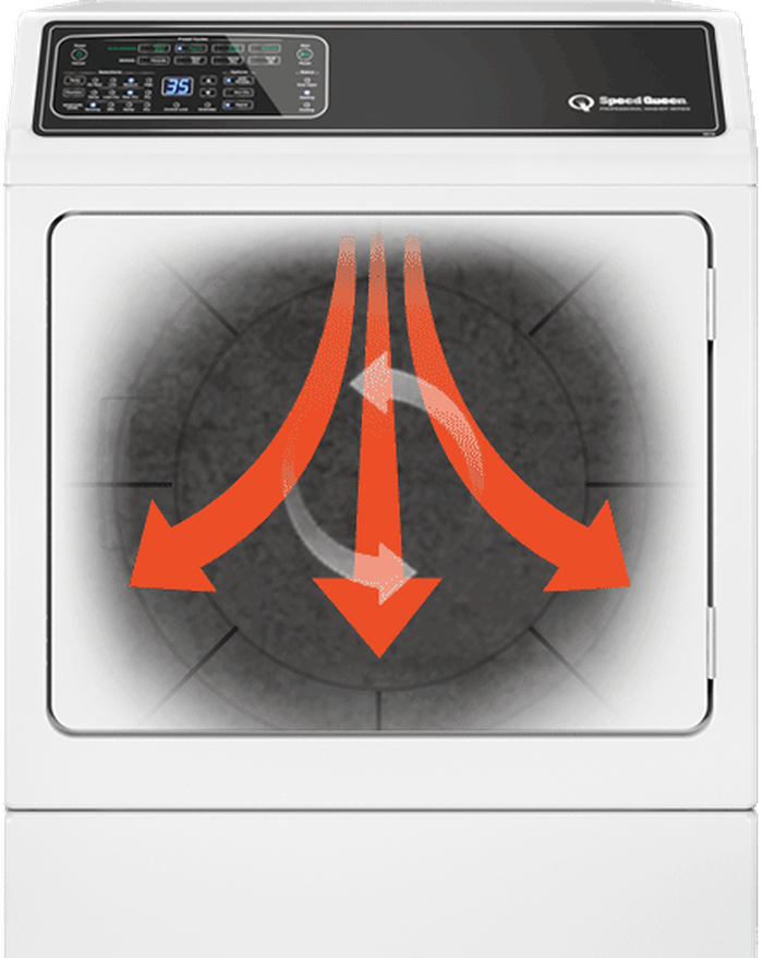 Huebsch DR7101WG Gas Dryer Gas Dryer Commercial Quality 27 Inch Wide aniksappliances