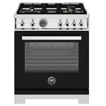 Bertazzoni PRO304BFGMNET 30 Inch Pro Series Gas Range
