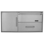 Coyote CCDWD Warming Drawer CCD-WD Combo Unit: Warming Drawer PLUS Access Doors