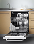 Bertazzoni DW24XT 24 Inch Stainless Steel Dishwasher
