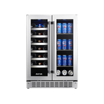Aviva ABCU422SS 24 Inch Built In Wine Refrigerator