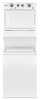 Whirlpool YWET4024HW 24 inch Laundry Centre 1.9 Cu. Ft. Electric Washer and 3.4 Cu. Ft. Dryer 