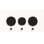 Pitt Cooking CUSIN3B-I 34 Inch Black 3 Burner Induction Cooktop