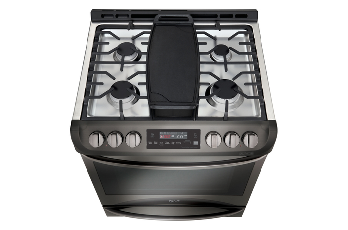 LG LSG5513BD 30 Inch Gas Range Sealed Burners True Convection