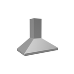 Vent-A-Hood SLDH14236SS 36 Inch Wall Mount Hood 600 CFM