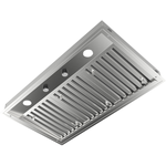 Faber INPL4219SSNBB 42 Inch Cabinet Insert Hood Blower Not Included CFM