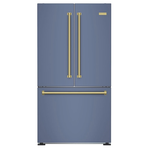 BlueStar FBFD361PCPLT 36 Inch Free Standing French Door Refrigerator
