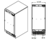 Scotsman SCCP50MB1SU 15 Inch  Ice Machine