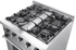 Thor Kitchen HRG3080U 30 Inch Professional Gas Range