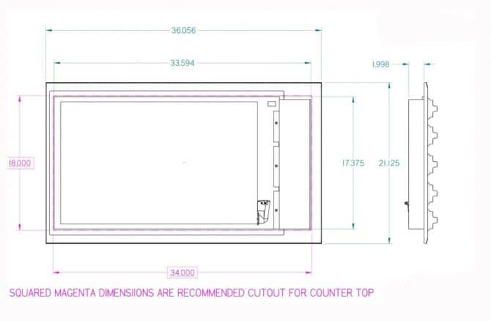 BlueStar BSP36INDCKT 36 Inch Induction Cooktop