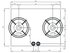 Pitt Cooking BROMO2BT-NG 26 Inch Black 2 Burner Gas Cooktop