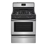 Frigidaire FCRG3062AS 30 Inch 5.3 Cu Ft Five Burner Self Clean Gas Range