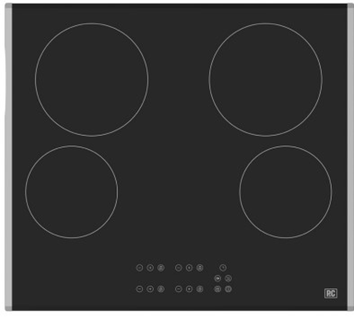Porter&Charles CC60XB 24 Inch Electric Cooktop