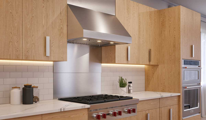 Faber BREV361SS600 36 Inch Installed Under Cabinet Range Hood 600 CFM