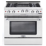 Capital CGSR362B2L 36 Inch Culinarian Gas Range