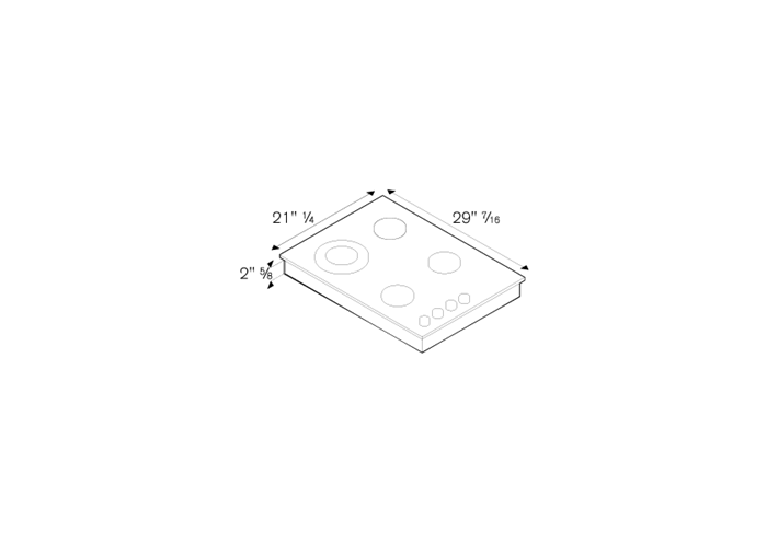 Bertazzoni QB30M400X Gas Cooktop Replacement Parts