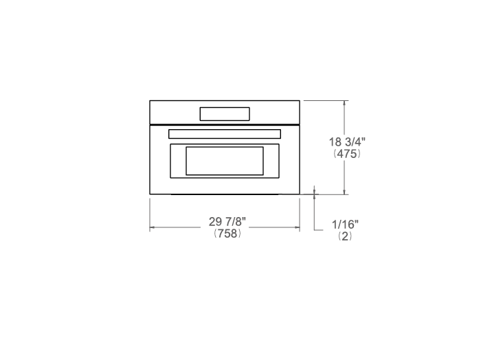 Bertazzoni PROF30CSEX 30 Inch Steam Oven