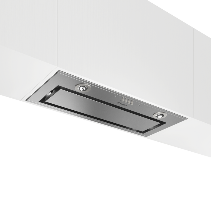 Elica EUM628SS 28 Inch Installed in Cabinet 600 CFM