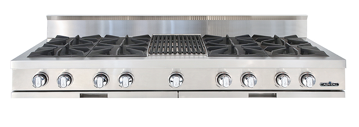 Capital CGRT604B4 60 Inch Gas Rangetop