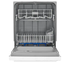 Frigidaire FFCD2413UW 24 Inch 60 dBa Hybrid Tub Design White Dishwasher